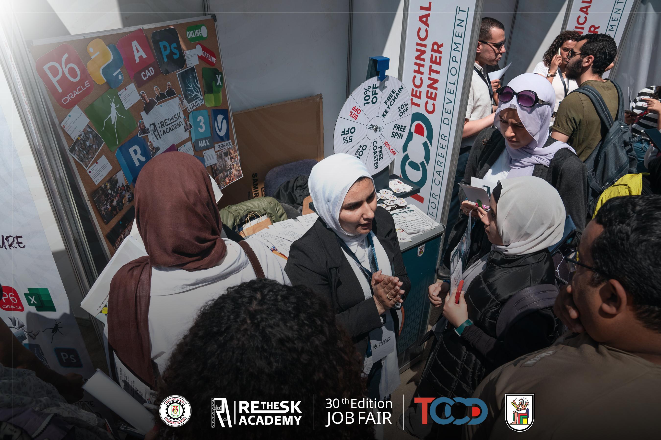 The RESK Academy at 30th Job Fair _Faculty of Engineering Cairo University - Image 2